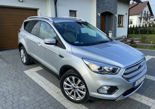 pomorskie Ford Escape cena 73900 przebieg: 51000, rok produkcji 2018 z Kościerzyna